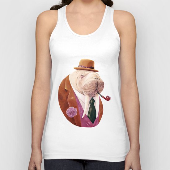 Walrus Unisex Tank Top