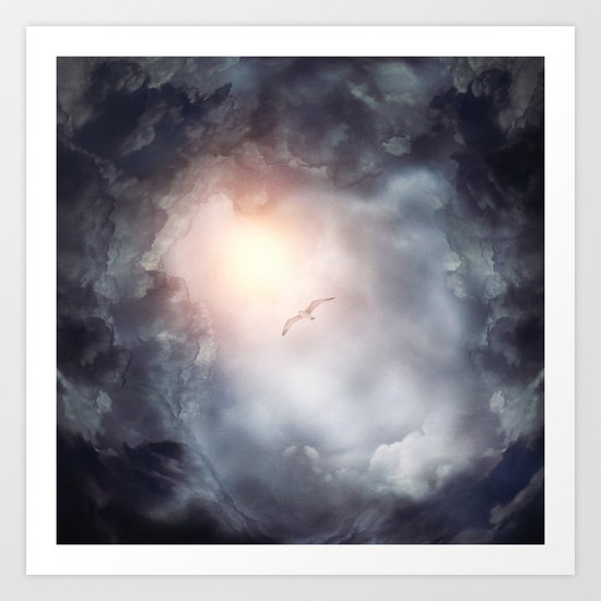 Magic in the Clouds VII Art Print