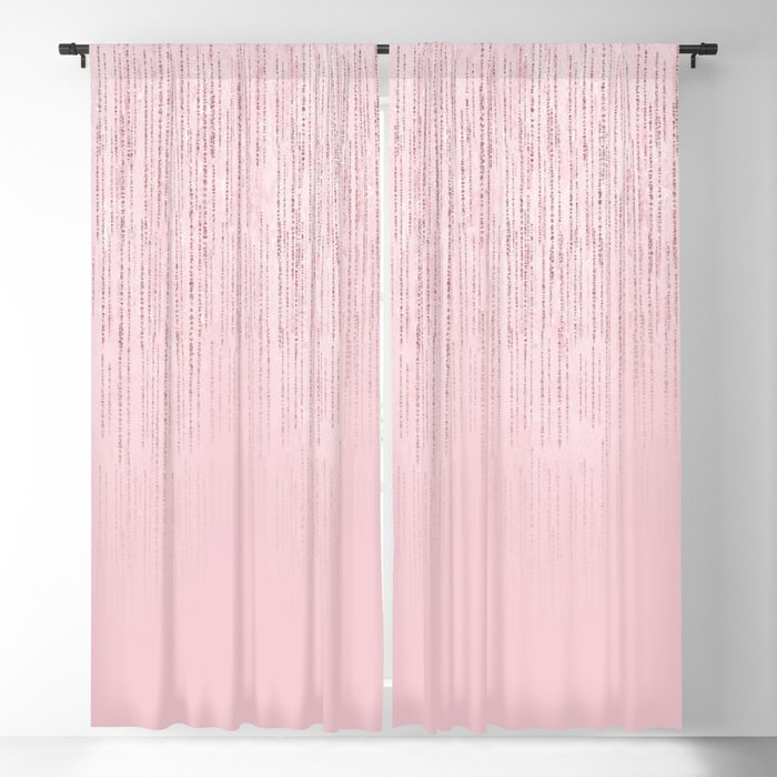 Glamorous Blush Pink Girly Glitter, Pink Valance Curtains