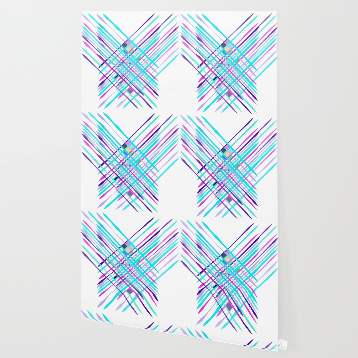 Improvised Geometry Nr 2 Abstract Wallpaper