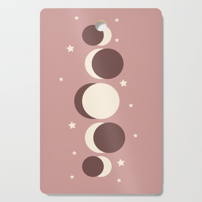 Moon Phases Cutting Board