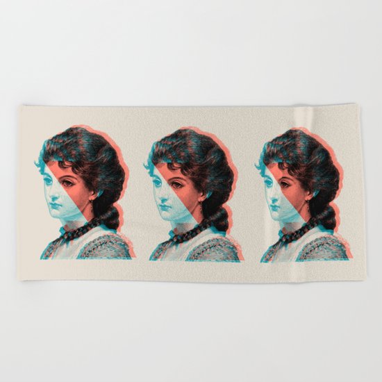 Splitsecondfeeling Beach Towel