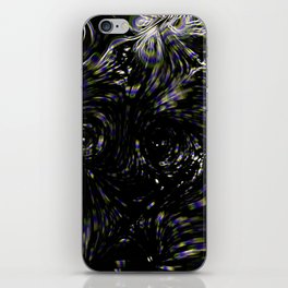 All night shapes iPhone Skin