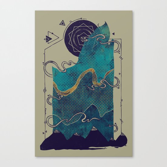 Northern Nightsky Canvas Print