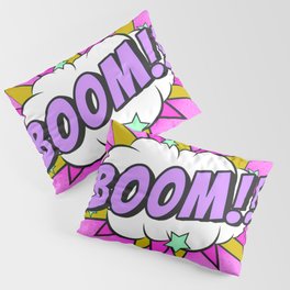 BOOM!! Pop Art 3 Pillow Sham