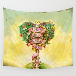 Tree of happiness! Wall Tapestry