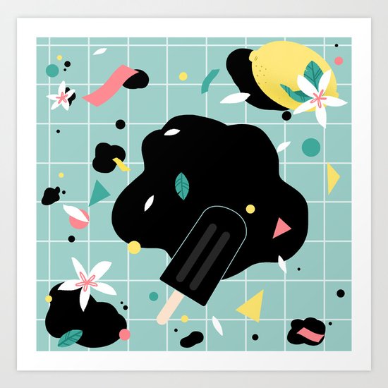 Lemon Zest Art Print