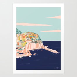 Manarola, Cinque Terre, Italy Art Print