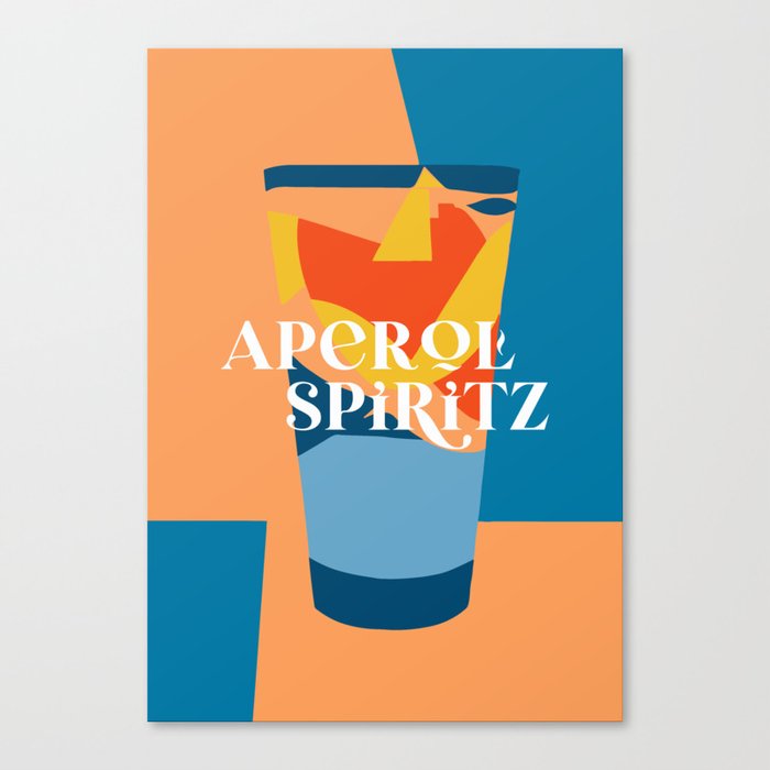 Aperol Spritz Canvas Print