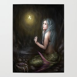 Mermaid in the Dark Poster