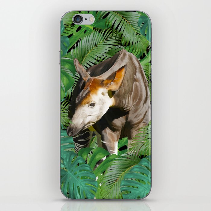 Okapi Jungle - Wild Animals iPhone Skin