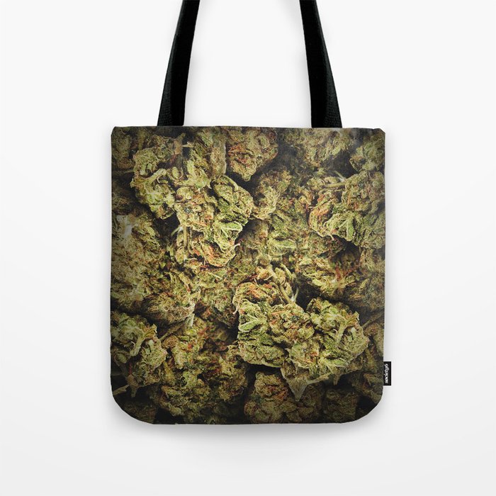 Weed Pillow Tote Bag
