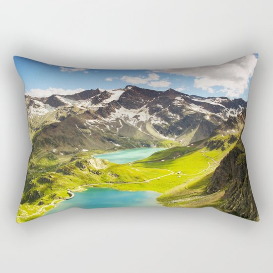 Move Mountains Rectangular Pillow