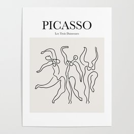 Picasso - Les Trois Danseuses Poster