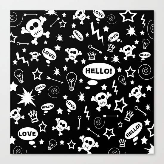 Hello Love! Canvas Print
