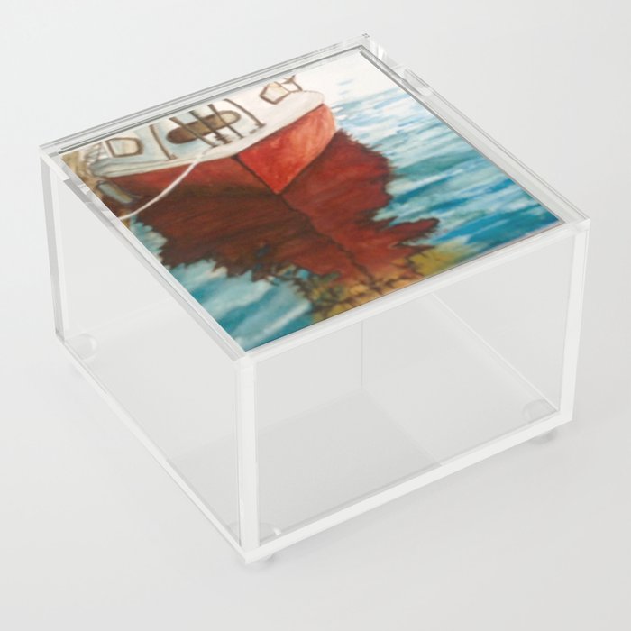 The Red Boat Acrylic Box