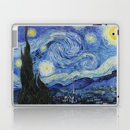 The Starry Night (By Vincent Van Gogh) Laptop & iPad Skin
