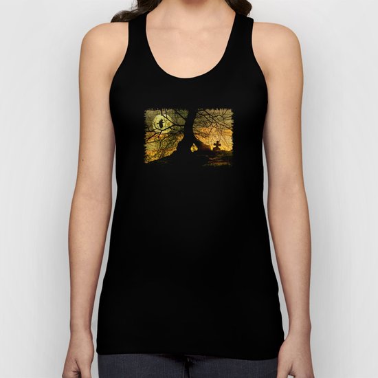 A mysterious place Unisex Tank Top