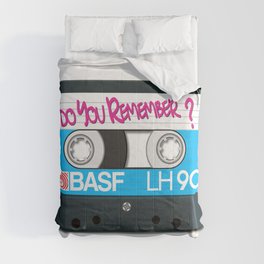 Vintage Audio Tape - BASF - Do You Remember? Comforter