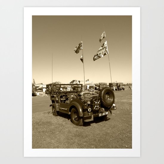 The Jeep Art Print
