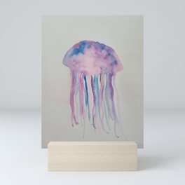 Jellyfish Watercolor Mini Art Print