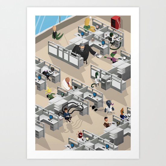 Open Space Art Print