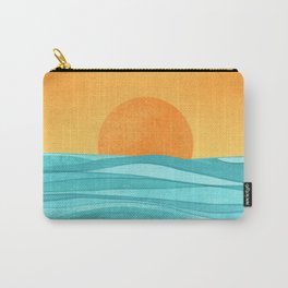 Coastal Sunset Landscape Carry-All Pouch