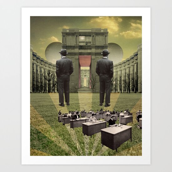 The Ivory Tower Art Print