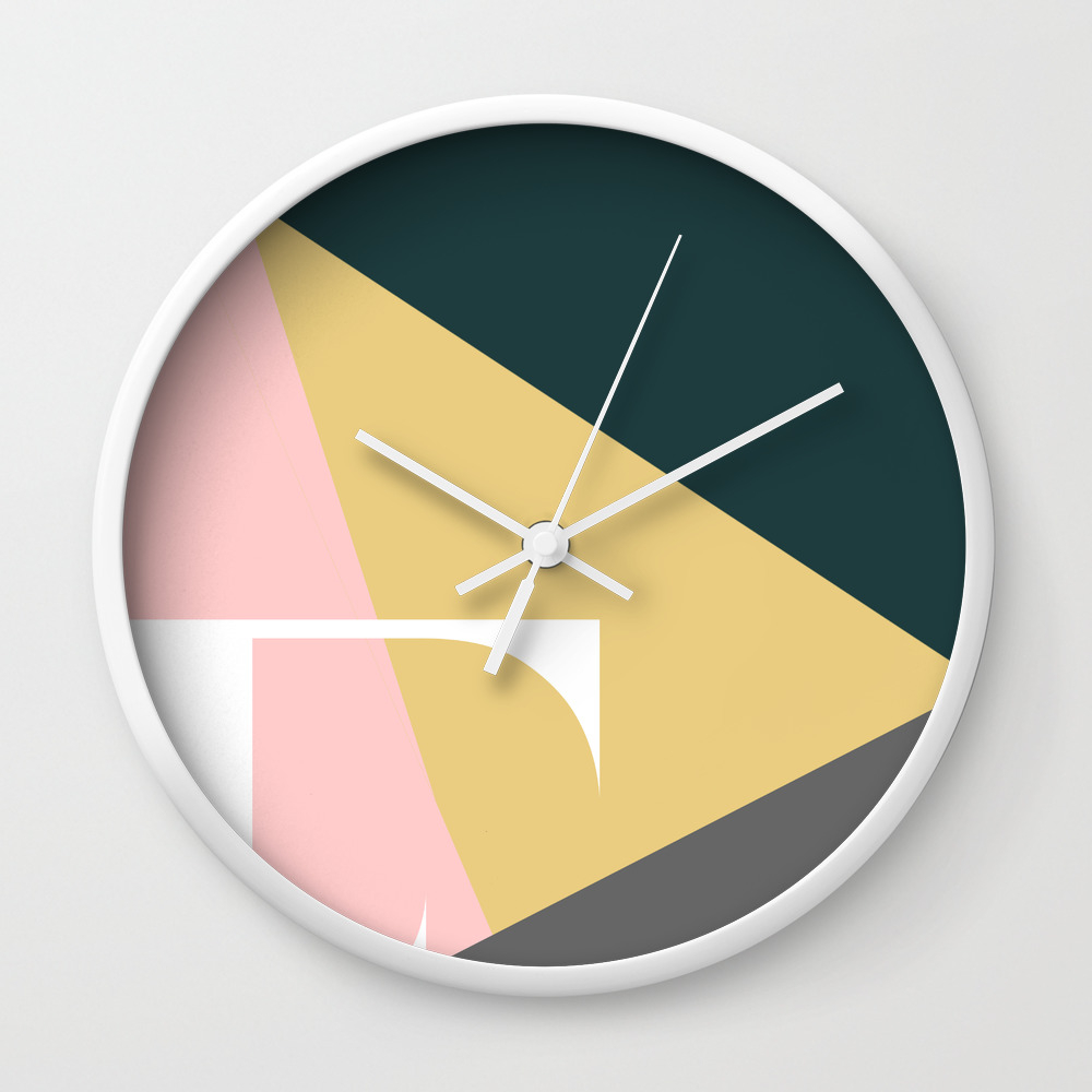 Six Modern Colors Wall Clock - Colorful Wall Clocks Six Modern Colors Wall Clock - Colorful Wall Clocks