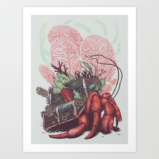 Hermit Art Print