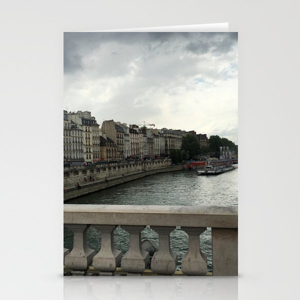 Bridge in Paris Stationery Cards