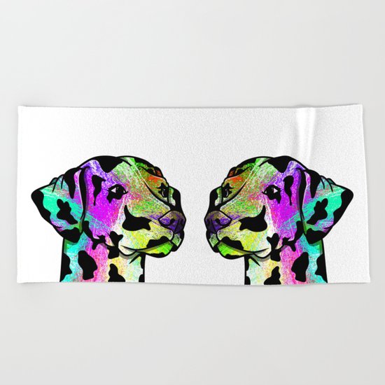 Dalmatian Beach Towel