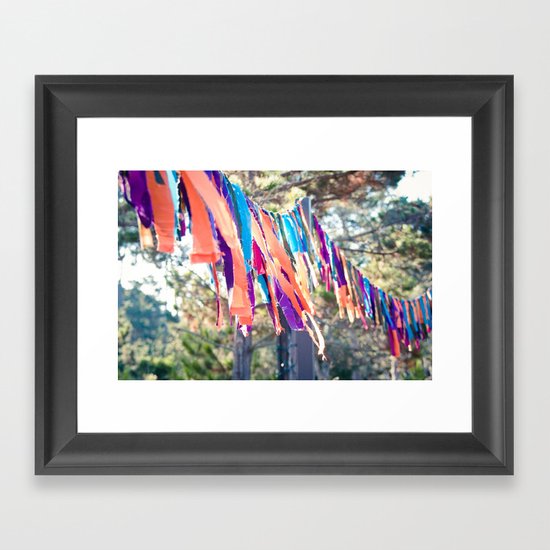 Flags of the Sisterhood Framed Art Print