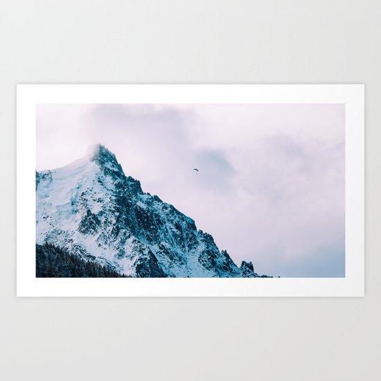 Mountain man Art Print