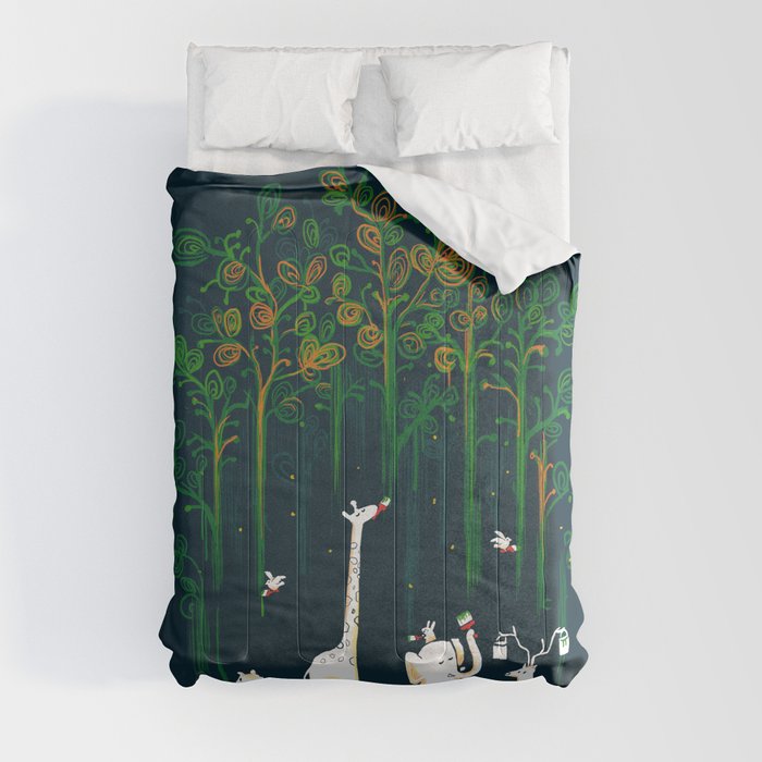 Re-paint the Forest Comforter