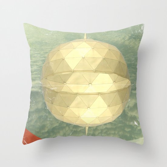 Space Dome Throw Pillow