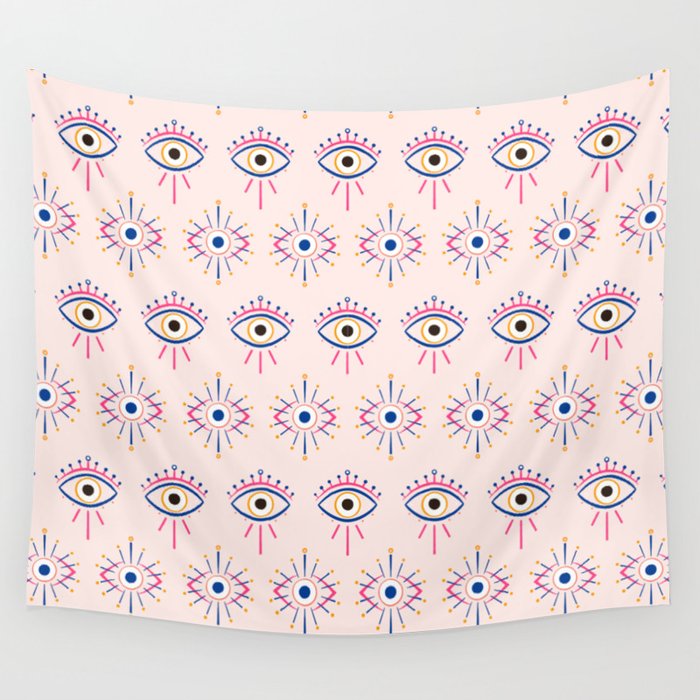 Evil Eye - Candy Pop Wall Tapestry