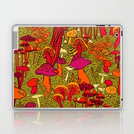 Mushrooms in the Forest Laptop Skin