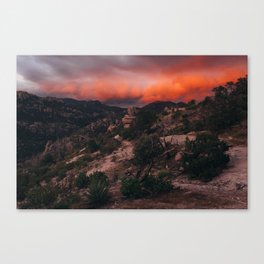 Mt. Lemmon Sunset Canvas Print