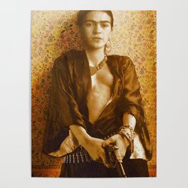 Frida Gun Poster