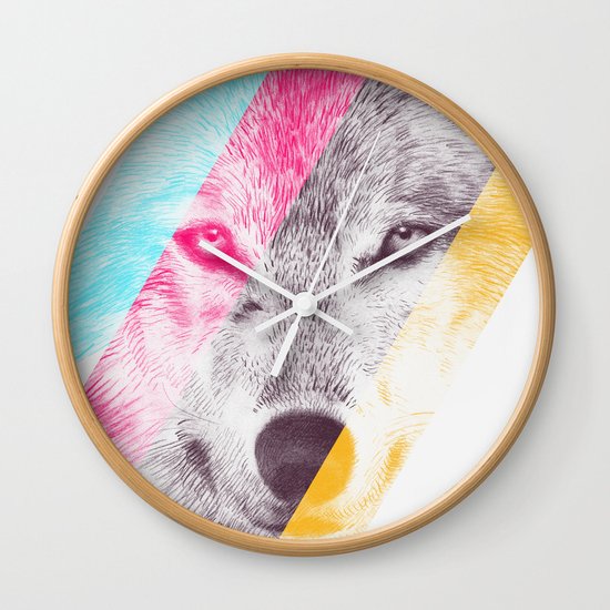Wild 2 by Eric Fan & Garima Dhawan Wall Clock