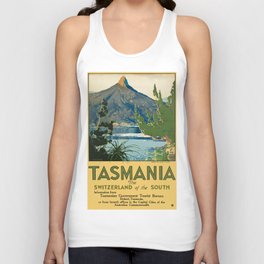 Vintage poster - Tasmania Tank Top