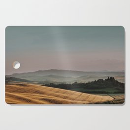 Tuscany Sunset - Italy Landscape Photography Cutting Board