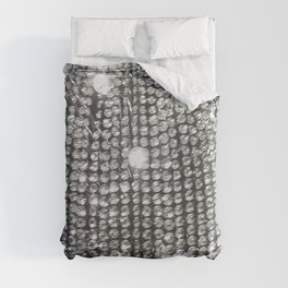 Brilliant Silver Crystals and Lights Duvet Cover