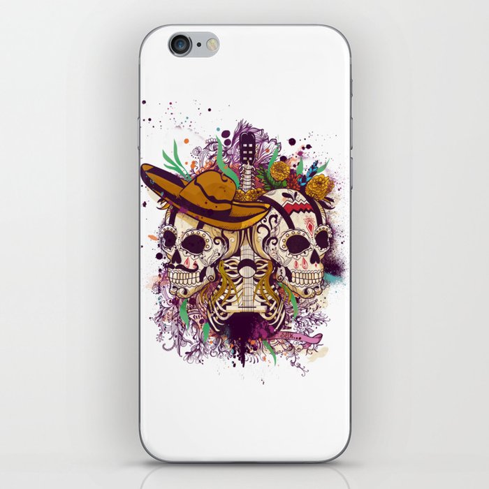 Day of the dead iPhone Skin