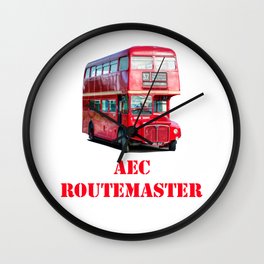 AEC Routemaster London Bus Wall Clock