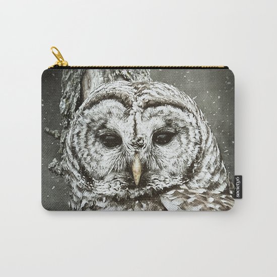 BARRED OWL Carry-All Pouch