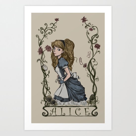Alice Art Print