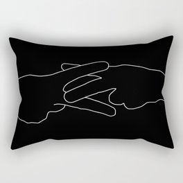 Scissoring Rectangular Pillow