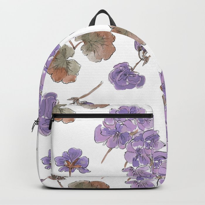 Geranium Lavender Backpack